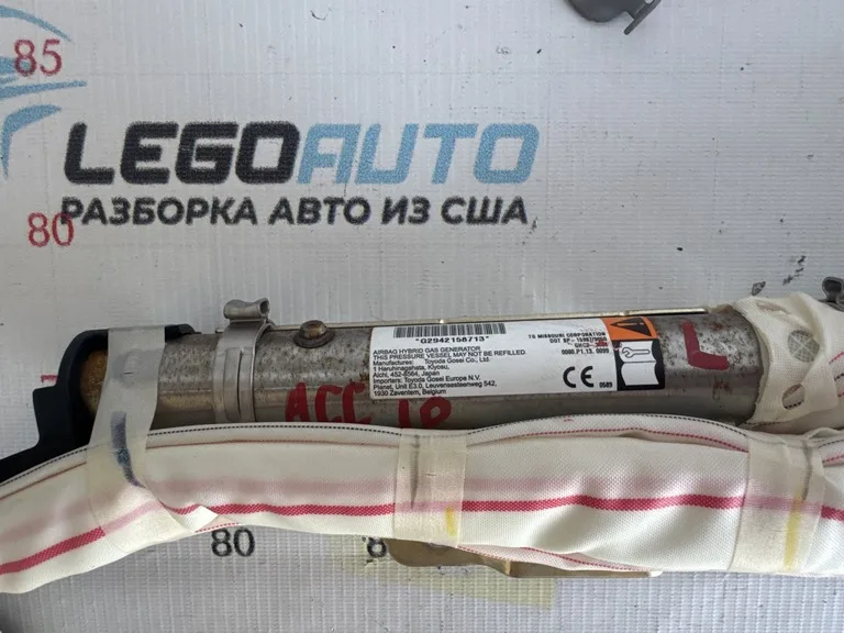 Подушка безопасности airbag боковая шторка левая Honda Accord 18- — фото 3